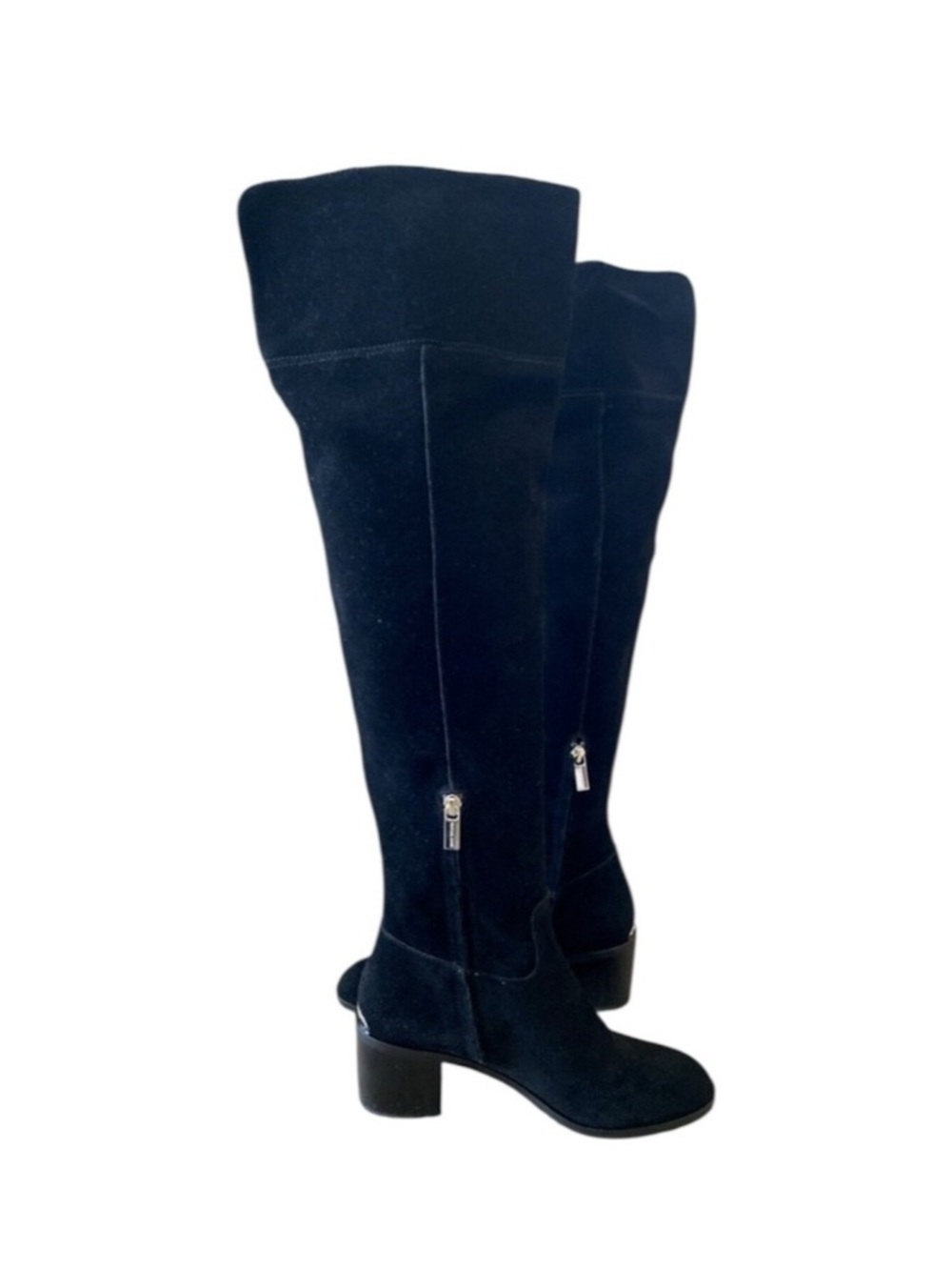 🛍️Michael Kors Black Suede Over-the-Knee Boots Like New Size 8